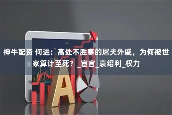 神牛配资 何进：高处不胜寒的屠夫外戚，为何被世家算计至死？_宦官_袁绍利_权力