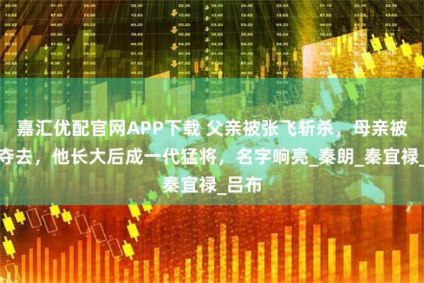 嘉汇优配官网APP下载 父亲被张飞斩杀，母亲被曹操夺去，他长大后成一代猛将，名字响亮_秦朗_秦宜禄_吕布